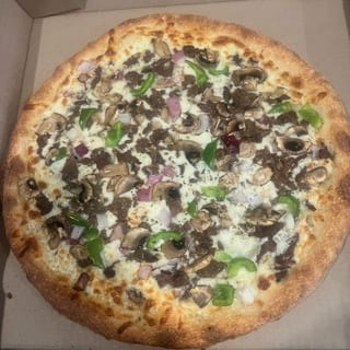 Steak & Cheese Pizza