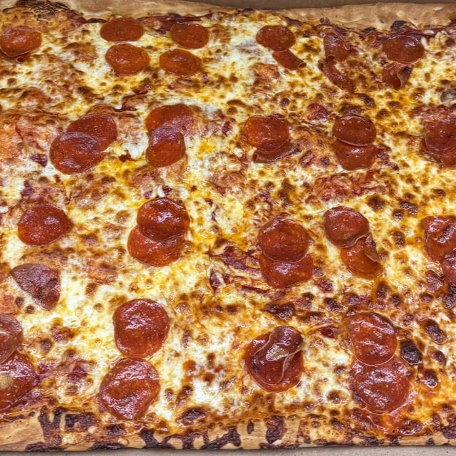 Party Size Square Pizza.